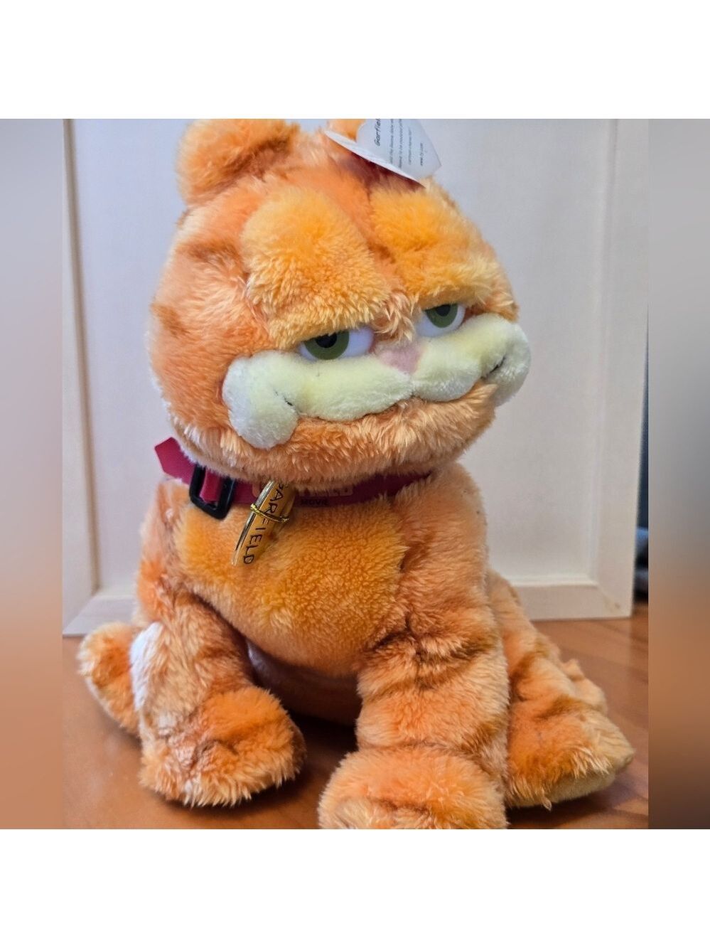 Vintage 2004 Garfield Plush Toy with Collar